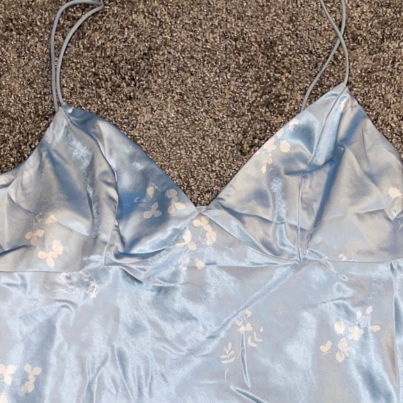 Princess Polly Stargazing mini dress blue floral - Picture 10 of 11